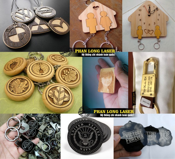Sản xuất móc khóa bằng gỗ, móc khóa bằng mica, móc khóa nhựa, móc khóa kim loại